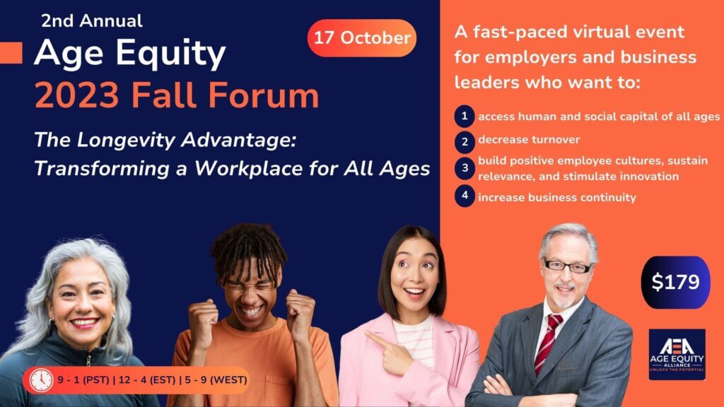 Age Equity Alliance 2023 Fall Forum